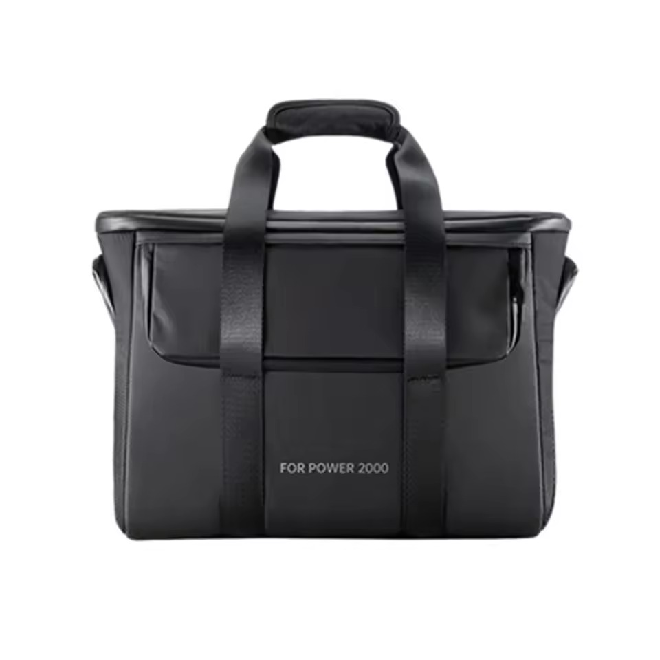 Drone Carrying Case - DJI Power 2000用ポータブル電源バッグ 防水トラベルキャリングバッグ ショルダーストラップとハンドル付き収納ケース