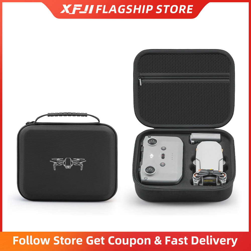 Drone Hard Shell Case - ポータブル収納バッグ保護キャリングケース DJI Mini4K/Mini 2SE/Mini 2 用ハードシェルキャリングケースナイロンドローンアクセサリー