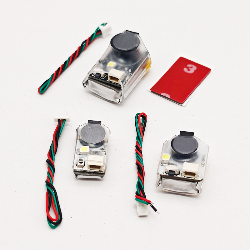 Drone Beacon Light - ドローンfpv,フライトコントローラー,ブザー,トラッカー110db,jhe42b,jhe42b_s,jhe20b,5v,led,f3,f4用の超大音量アラームブザー