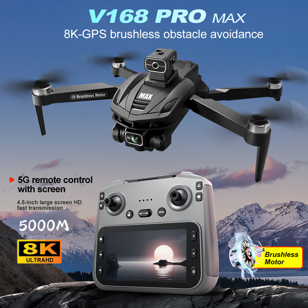 Drone Power Bank - V168 PRO Max GPS ドローン 8K