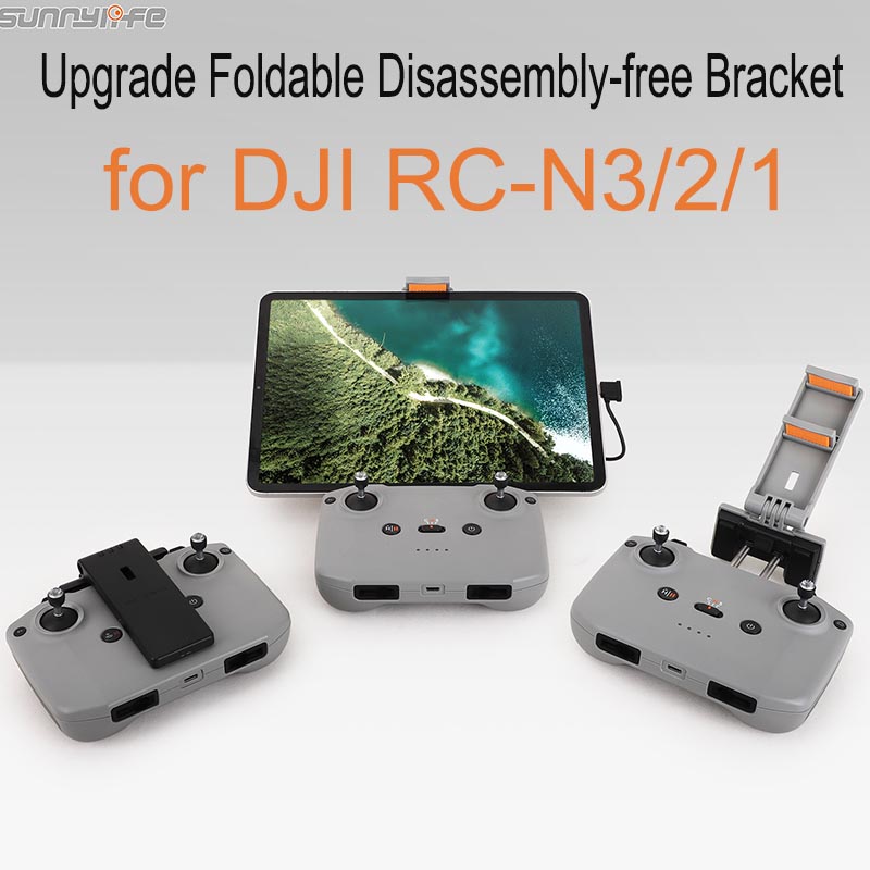 Drone Tablet Mount - 折りたたみ式で分解可能なタブレット,dji rc n3,2,1用の拡張ブラケット,リモコン付きタブレットスタンド,ホルダーアクセサリー,新品