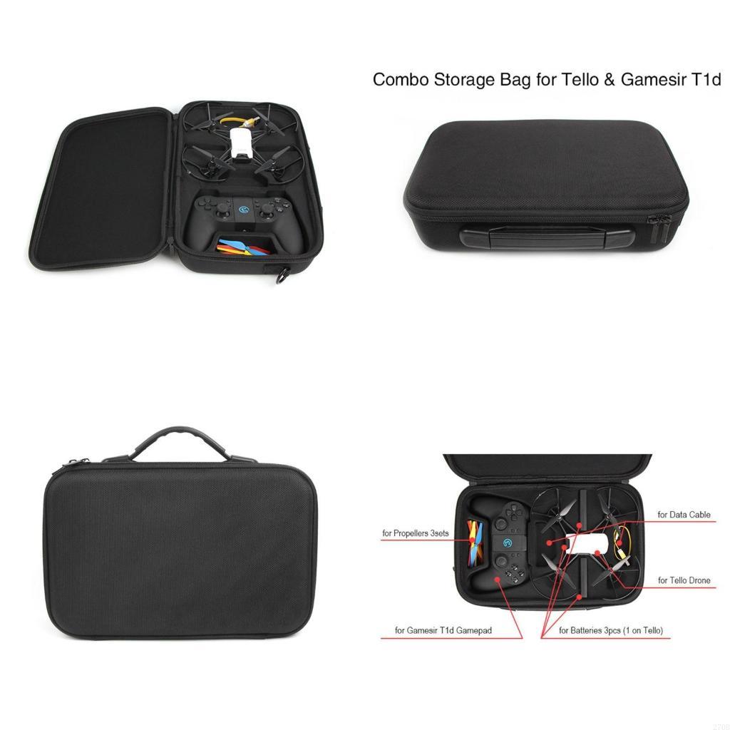 Drone Carrying Case - EVA トラベルケースバッテリーハンドバッグ Tello RC クアッドコプター AC