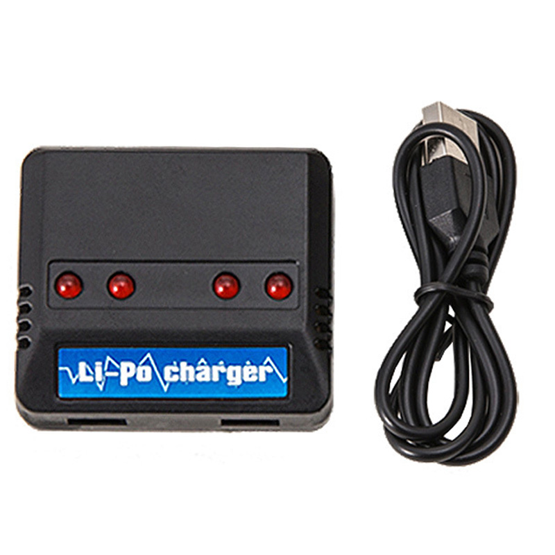 Drone Charging Hub - KY601S ドローン 3.7V リポバッテリー 4 in