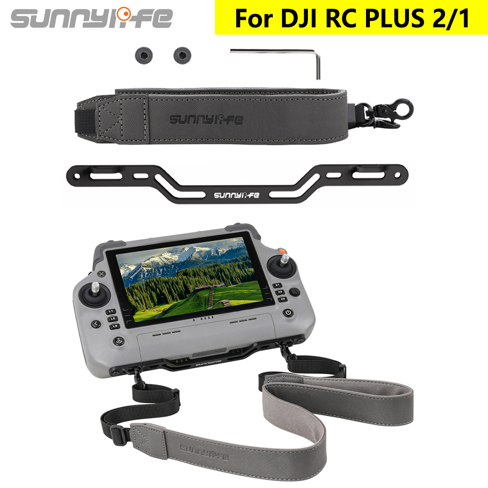 Drone Neck Strap - Sunnylife リモートコントローラーストラップネックストラップ固定クリップフック付き DJI RC PLUS 2/1