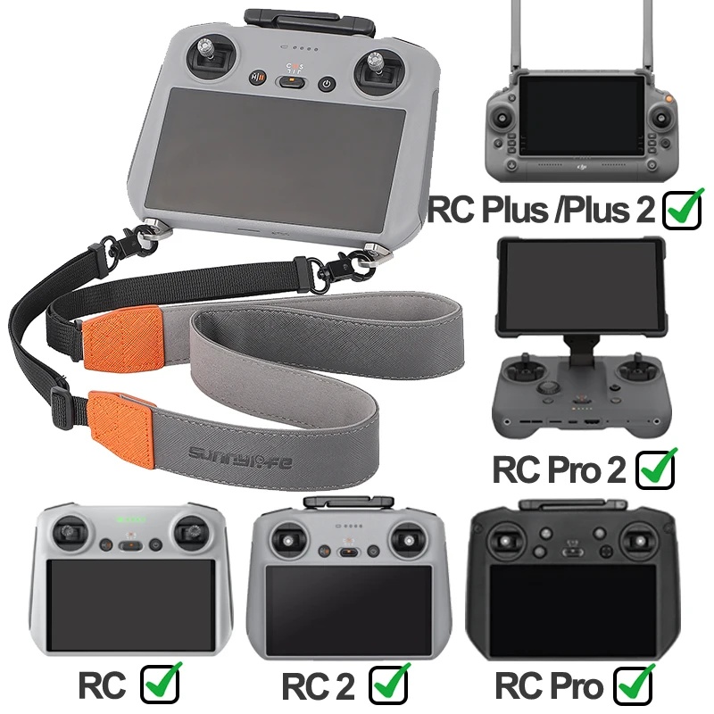 Drone Neck Strap - DJI RC/RC 2/PRO/PRO 2/PLUS/PLUS 2用ネックストラップ、Mavic 4