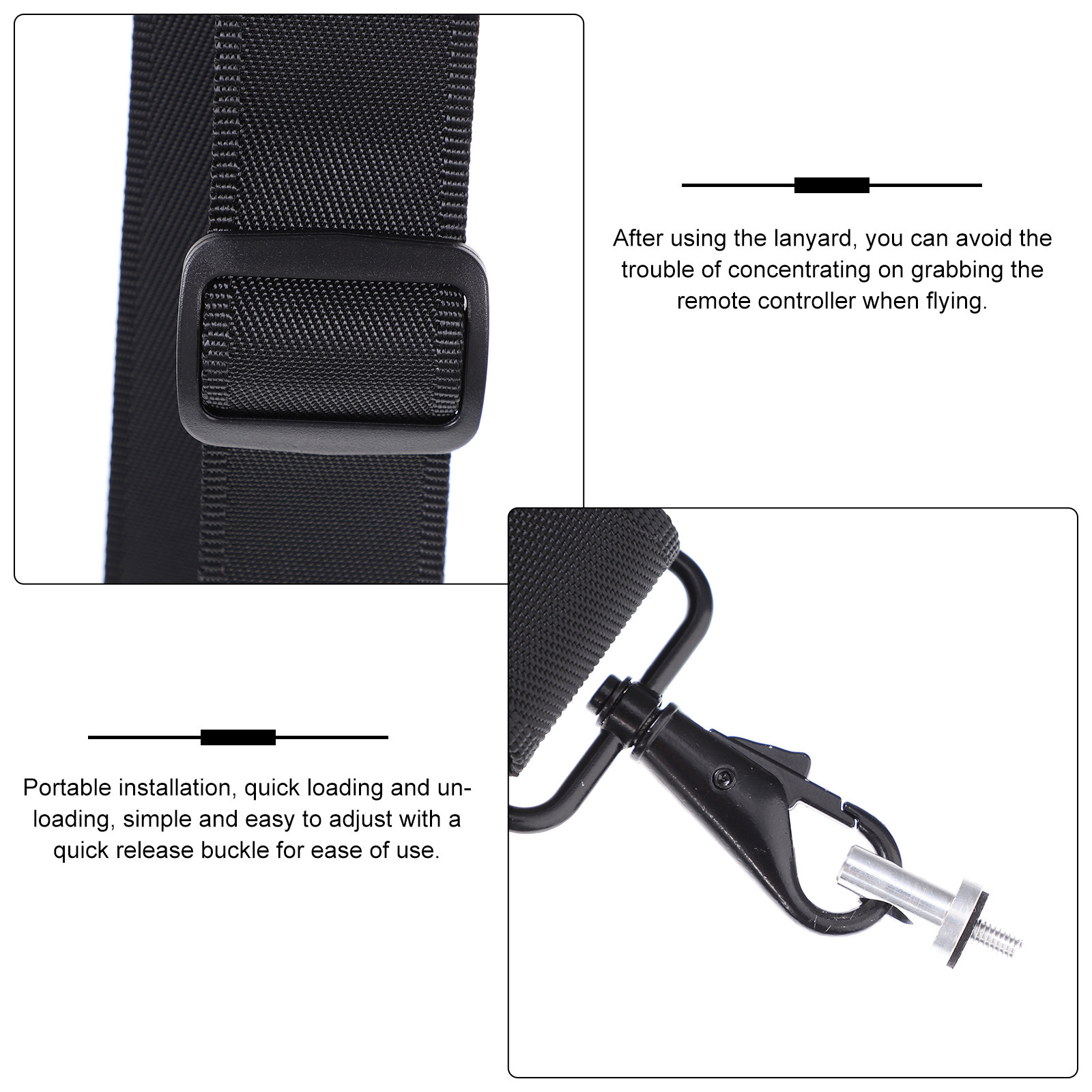 2 3 互換性のあるRCコントローラーネックストラップ ドロ - Drone Neck Strap のレビューと価格