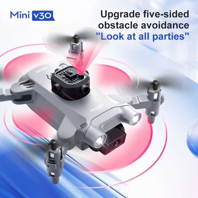 ミニ V30 WiFi FPV ドローン 4K HD デュア - Drone Remote Controller Lanyard のレビューと価格