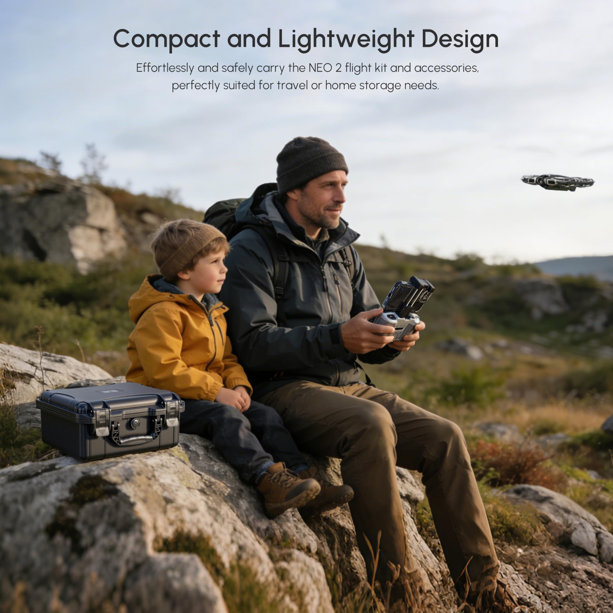 NEO 2 ケース、DJI Neo 2 アクセサリー用防水ハ - Drone Joystick Cover のレビューと価格