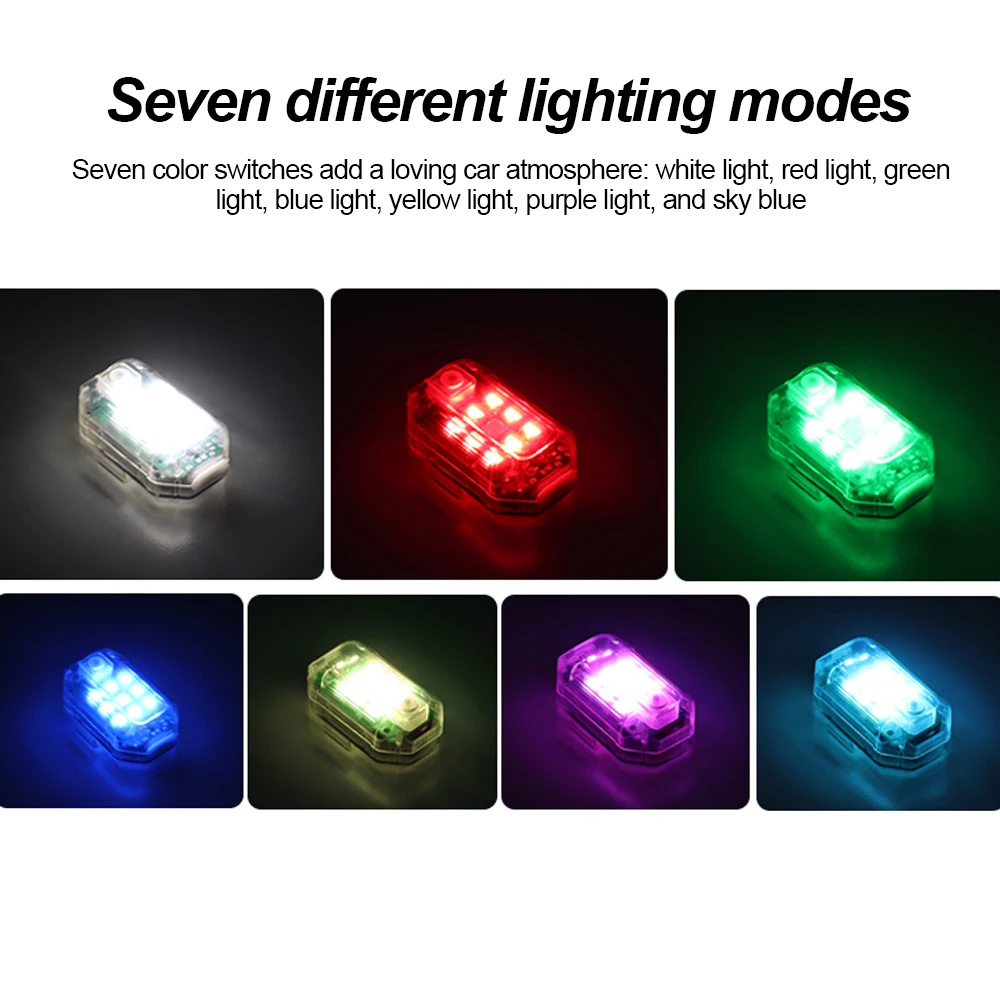 ワイヤレスリモコン LED 航空機ストロボライト車自動車オー - Drone Strobe Light のレビューと価格