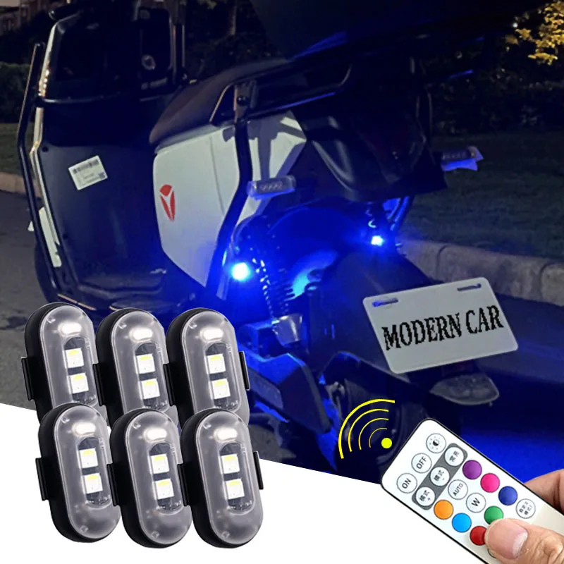ワイヤレスリモコン付きストロボライト,LED警告灯,7色,航 - Drone Strobe Light のレビューと価格