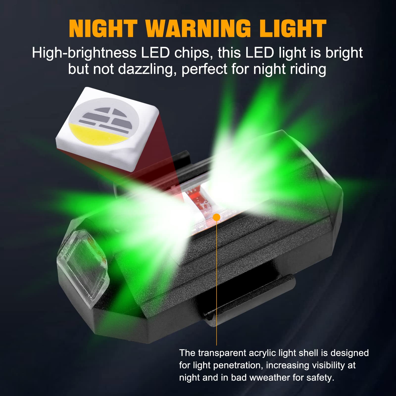 オートバイライト ドローン ストロボライト USB LED  - Drone Strobe Light のレビューと価格