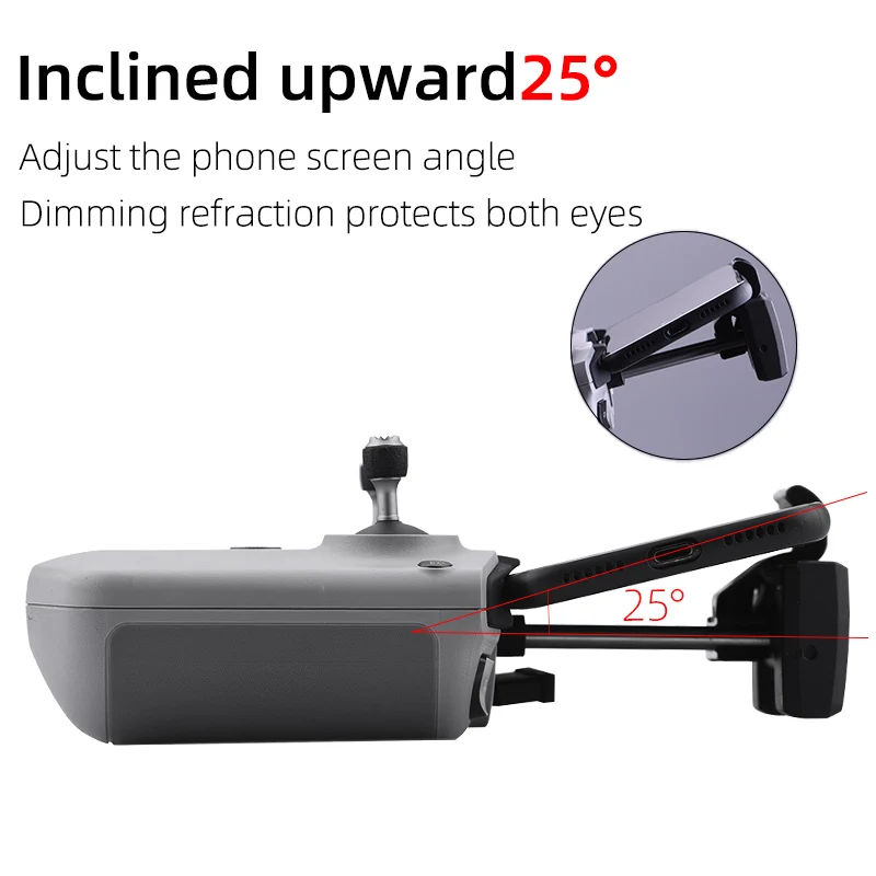 リモコン用携帯電話ホルダー,タブレットホルダー,拡張ブラケッ - Drone Tablet Mount のレビューと価格