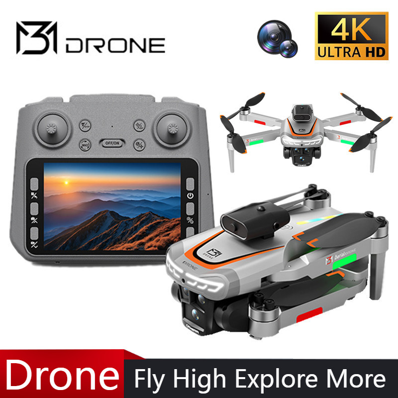 M3 プロフェッショナルドローン 4K HD 航空写真 4. - Drone Controller Screen のレビューと価格