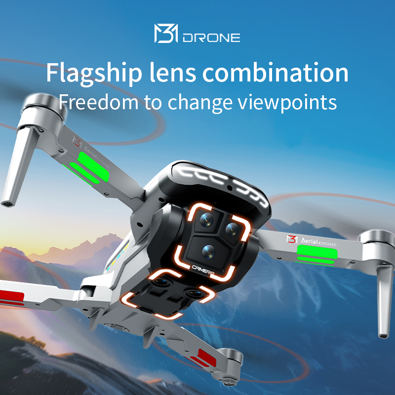 M3 プロフェッショナルドローン 4K HD 航空写真 4. - Drone Controller Screen のレビューと価格