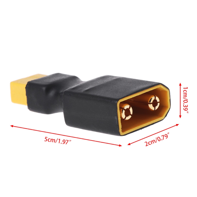XT90 オス - XT60 メスアダプター - ドローン、 - Drone Battery Adapter のレビューと価格