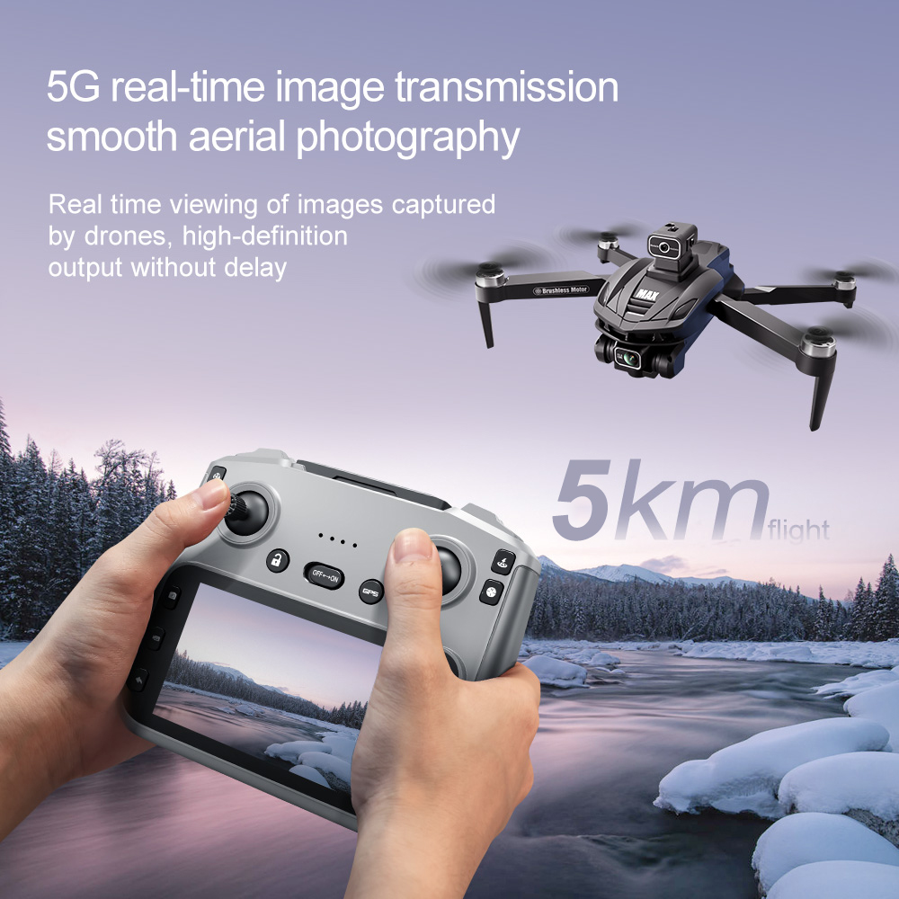 V168 PRO Max GPS ドローン 8K プロフェッ - Drone Power Bank のレビューと価格