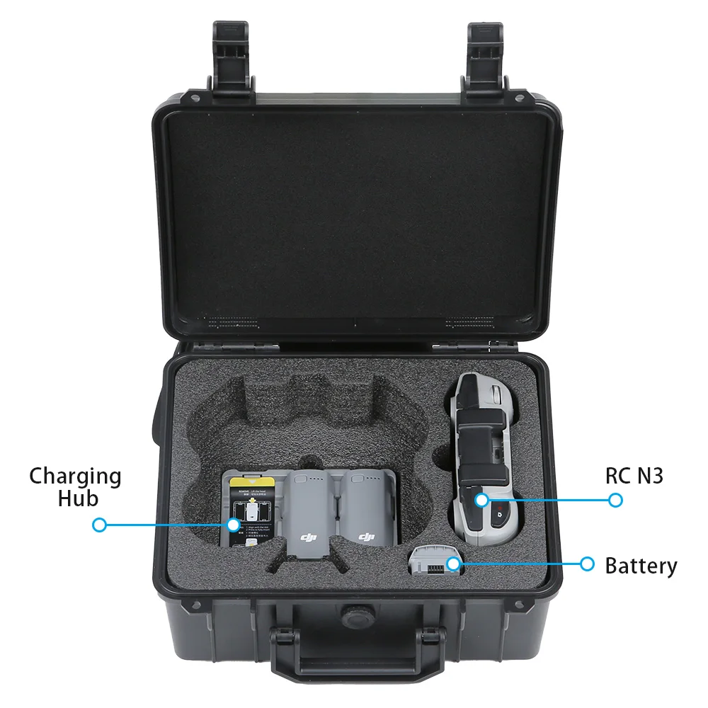 ポータブル安全ボックス DJI NEO 2 保護防爆ボックス - Drone Hard Shell Case のレビューと価格