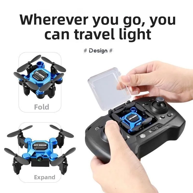 ミニ折りたたみ式蚊取りドローン、空中カメラ付き、学生・子供向 - Drone Battery Adapter のレビューと価格
