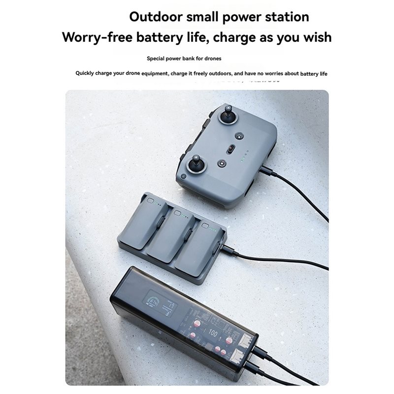 DJI Neo 2ドローン用ハブ、高速で安定した双方向充電ハ - Drone Charging Hub のレビューと価格