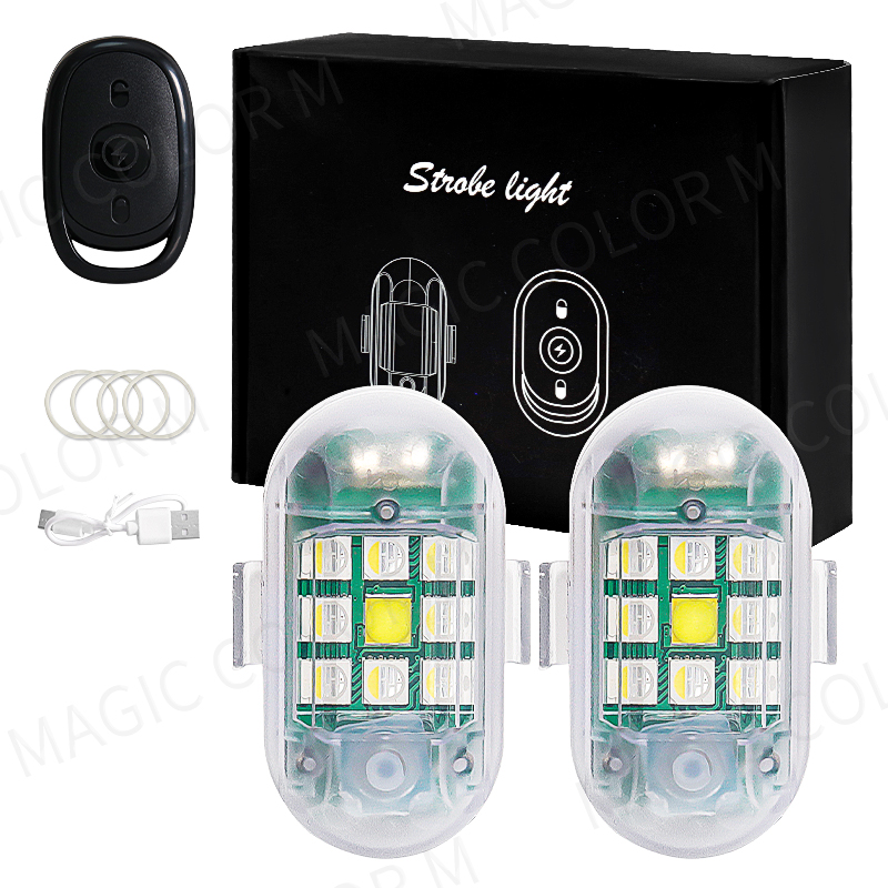 ワイヤレスLEDライト,リモコン付き点滅ライト,衝突防止イン - Drone Strobe Light のレビューと価格