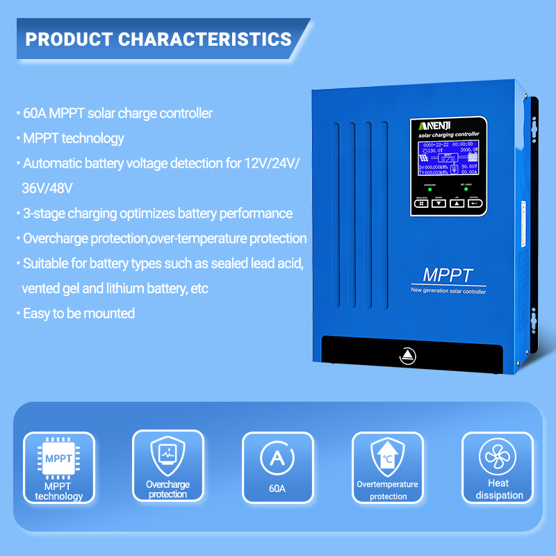 ANENJI MPPT 100A 80A 60A ソーラーチ - Drone Solar Charger のレビューと価格