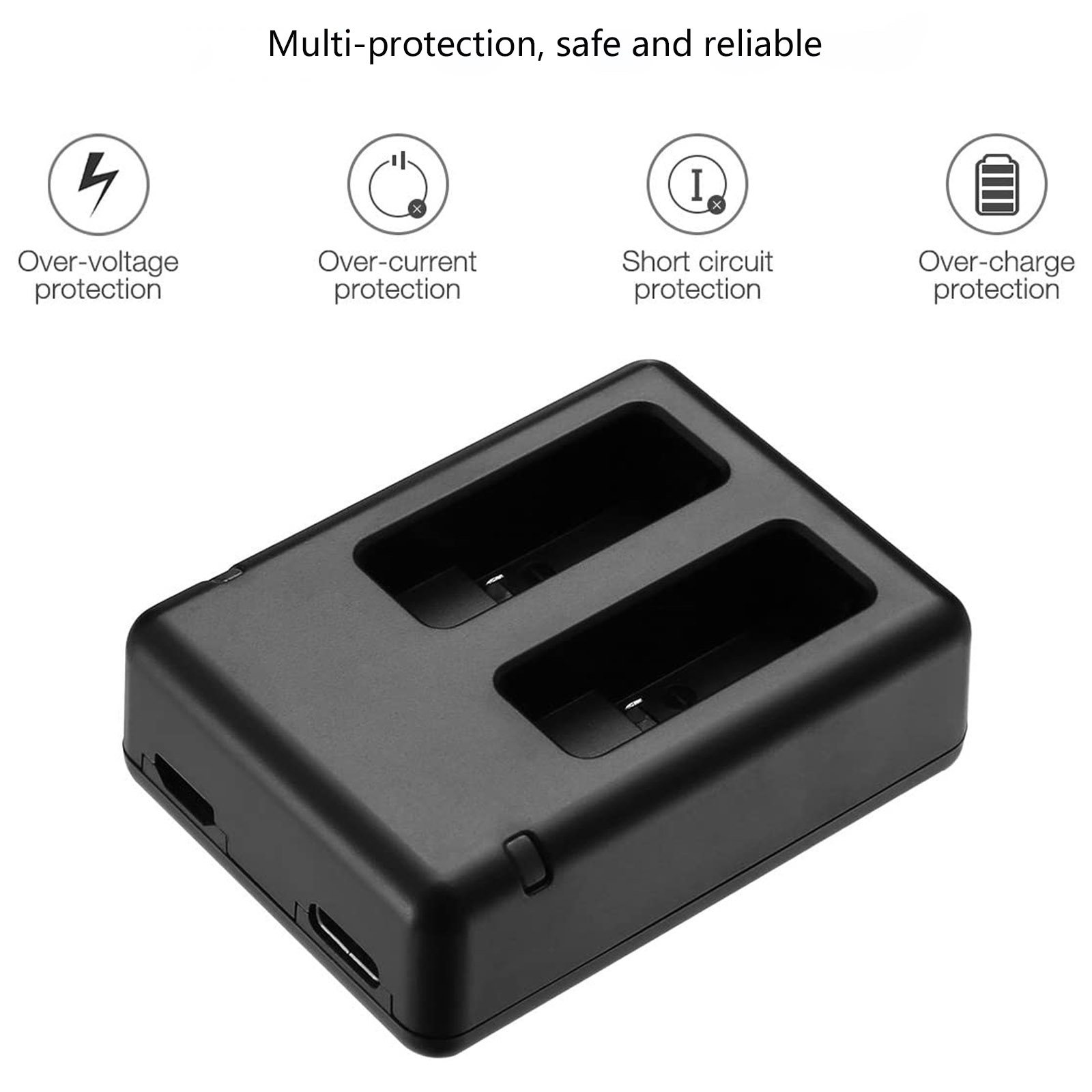 GOPRO Hero 5 充電器 AHDBT-501 バッテ - Drone Battery Charger のレビューと価格