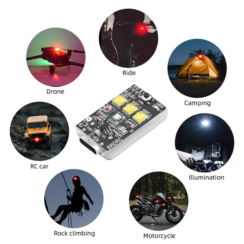 ミニドローンストロボライト DJI Mini 5 Pro/4 - Drone Strobe Light のレビューと価格