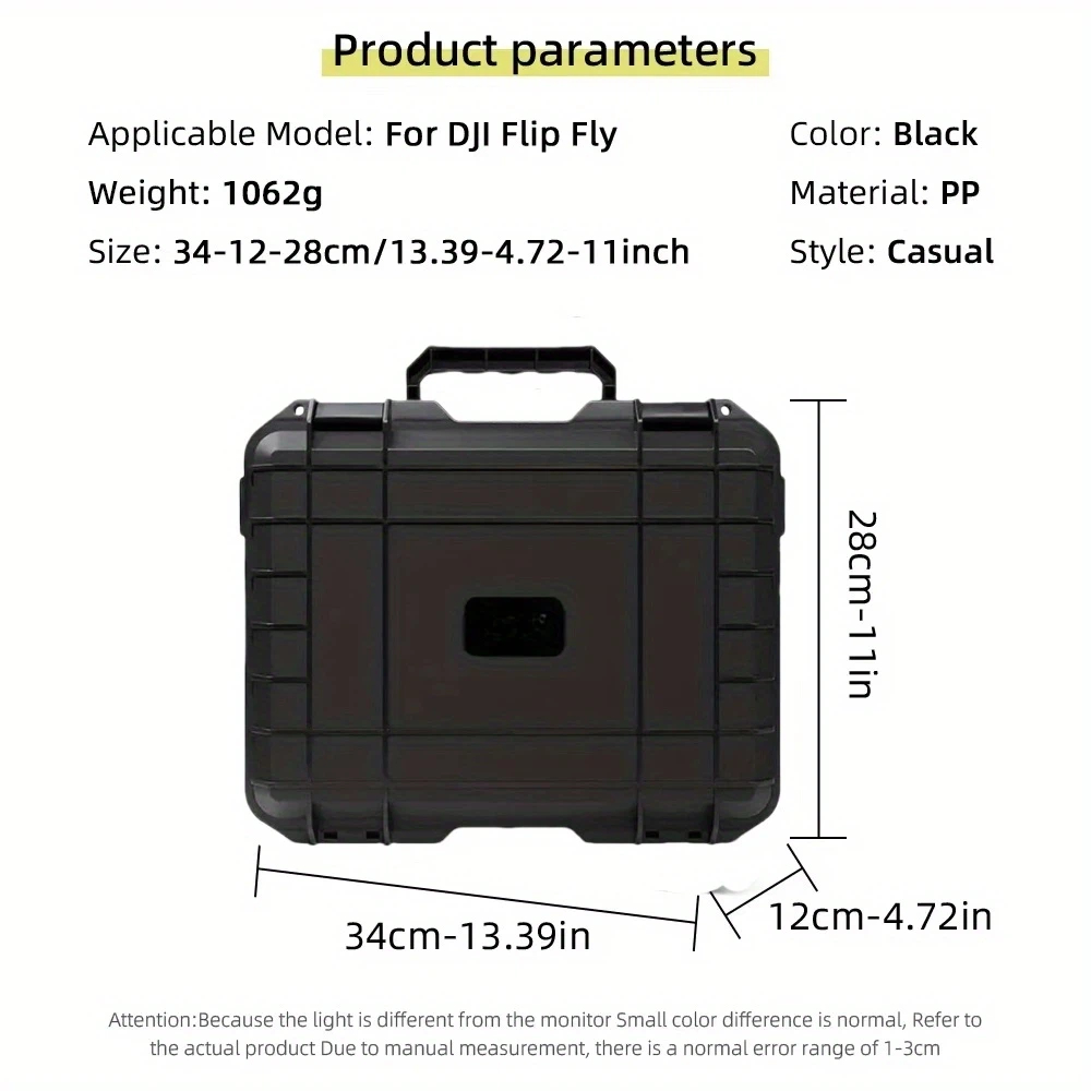DJI Flip用ハードシェル収納ケース、RC N3/RC  - Drone Carrying Case のレビューと価格