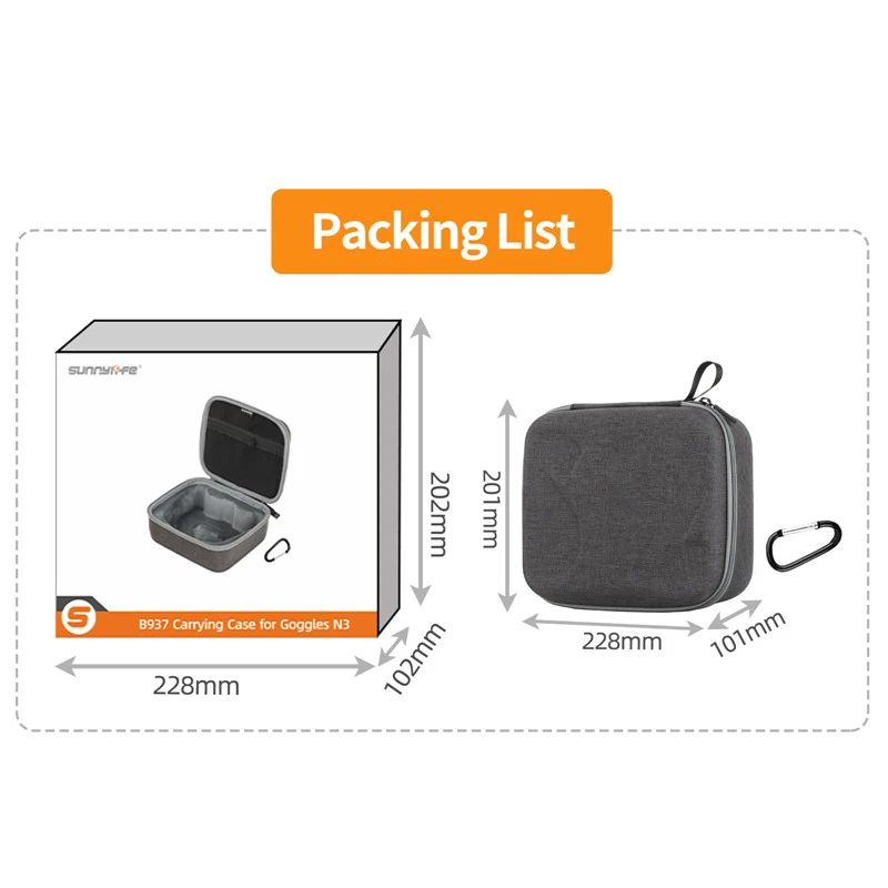 DJI Neo NEO 2 ゴーグル N3用ハードシェルキャ - Drone Hard Shell Case のレビューと価格