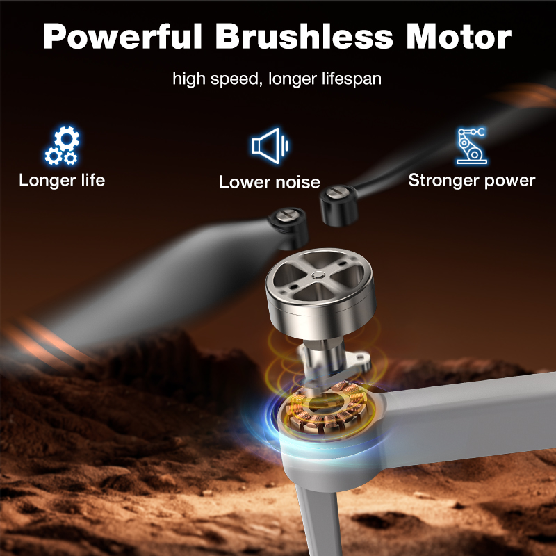 新型ホットL017プロドローン ブラシレス 3Dロール 36 - Drone Power Bank のレビューと価格